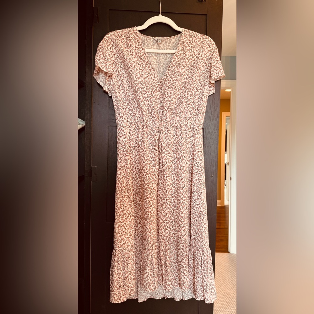 Rails Pink and White Floral Top